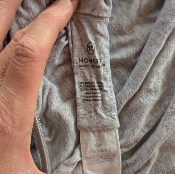 Honest Co Reversible Organic Cotton M Sleep Sack - Picture 4 of 4